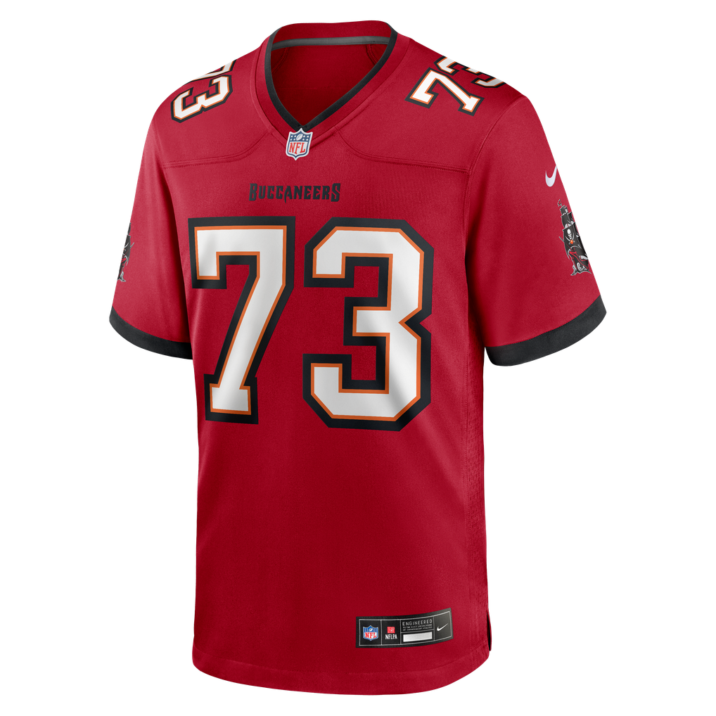 Men's Tampa Bay Buccaneers Deshawn McKnight Nike Red Team Game Jersey - Image 5