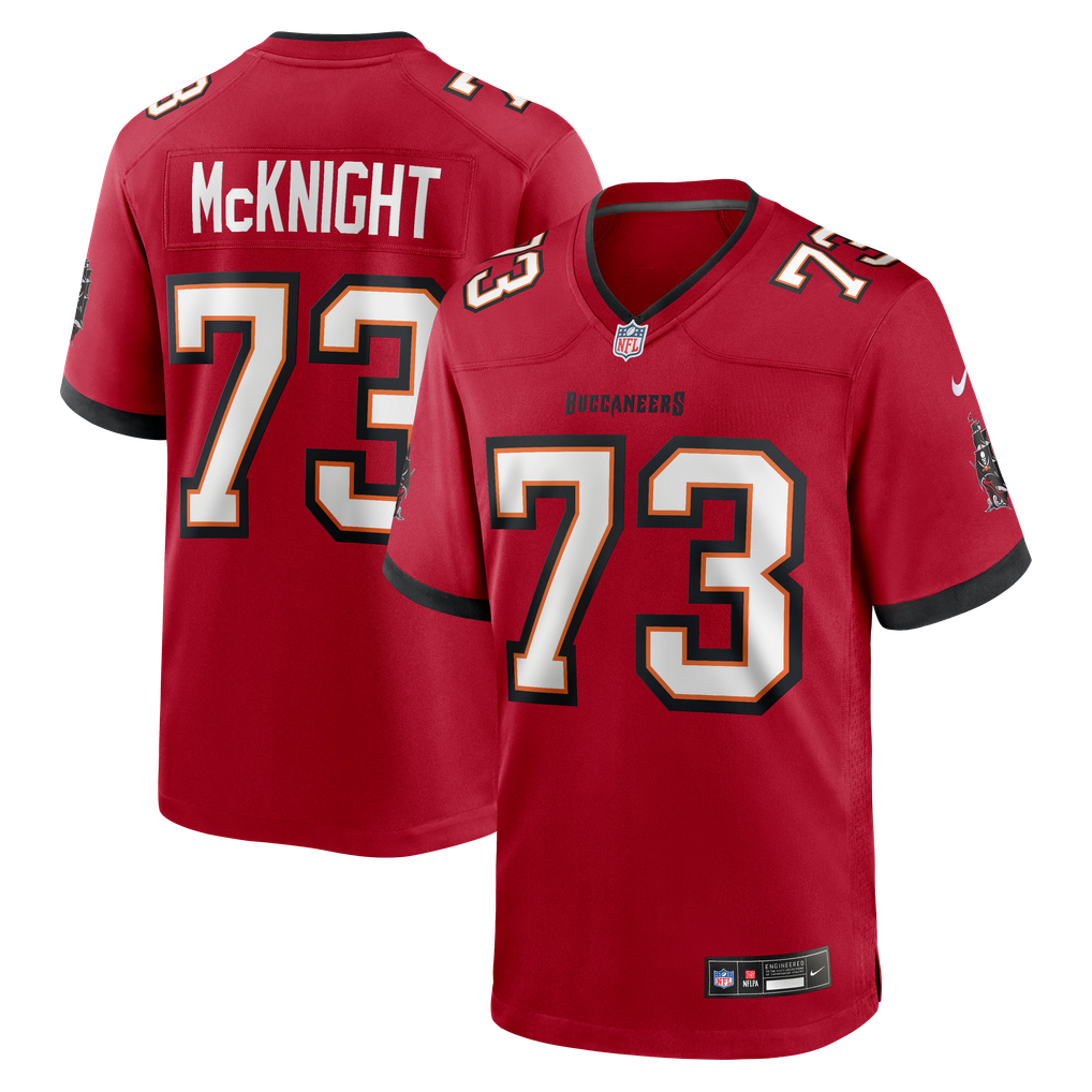 Men's Tampa Bay Buccaneers Deshawn McKnight Nike Red Team Game Jersey - Image 1