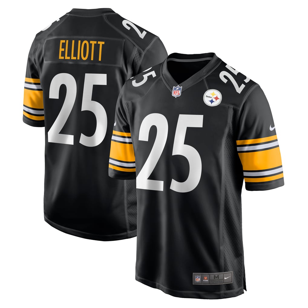 Men's Pittsburgh Steelers DeShon Elliott Nike  Black  Game Jersey - Image 2