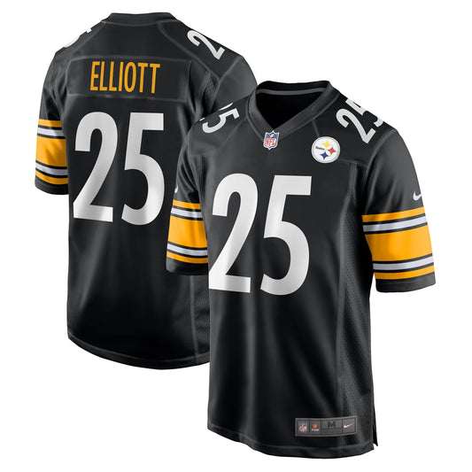 Men's Pittsburgh Steelers DeShon Elliott Nike  Black  Game Jersey - Image 1