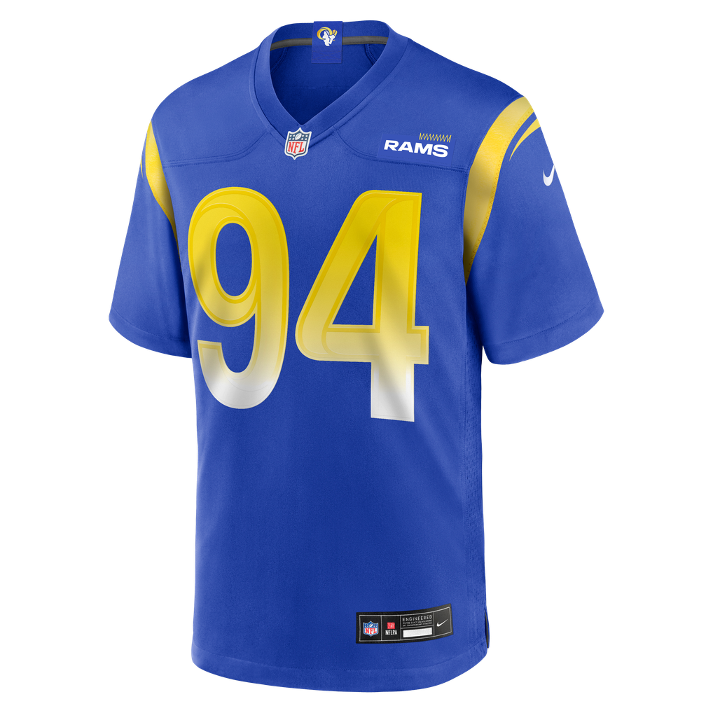 Men's Los Angeles Rams Desjuan Johnson Nike Royal Home Game Jersey - Image 3