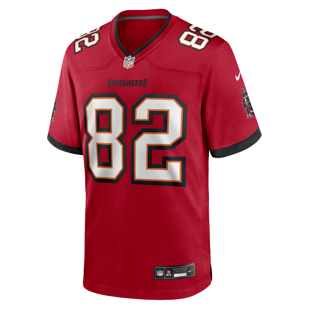 Men's Tampa Bay Buccaneers Devin Culp Nike  Red  Game Jersey - Image 3