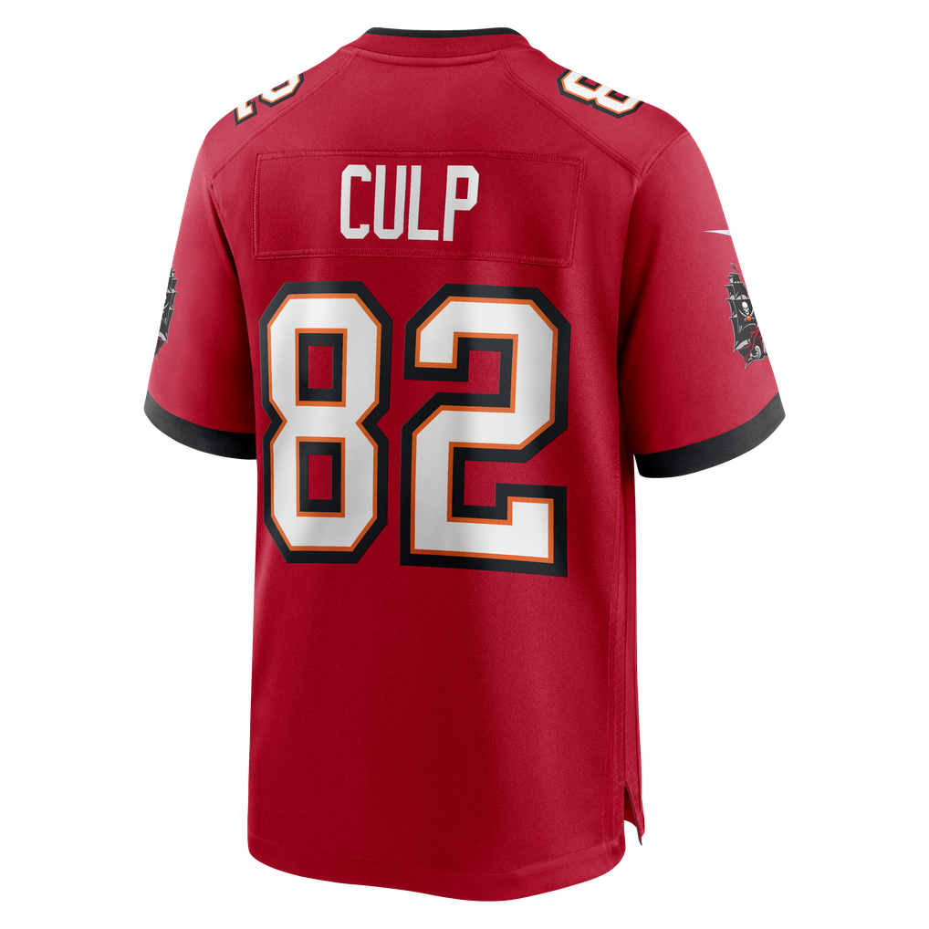 Men's Tampa Bay Buccaneers Devin Culp Nike  Red  Game Jersey - Image 4