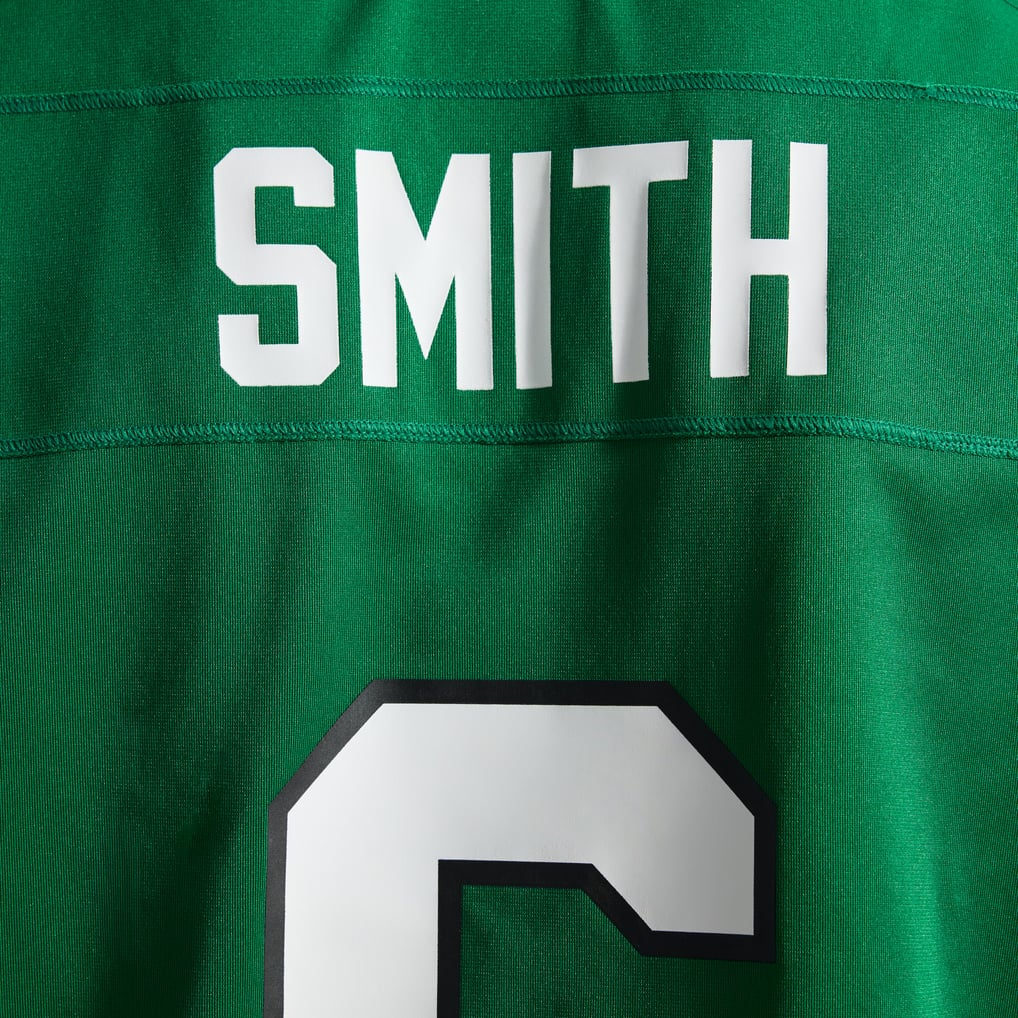 Men's Philadelphia Eagles DeVonta Smith Nike Kelly Green Alternate Game Player Jersey - Image 13
