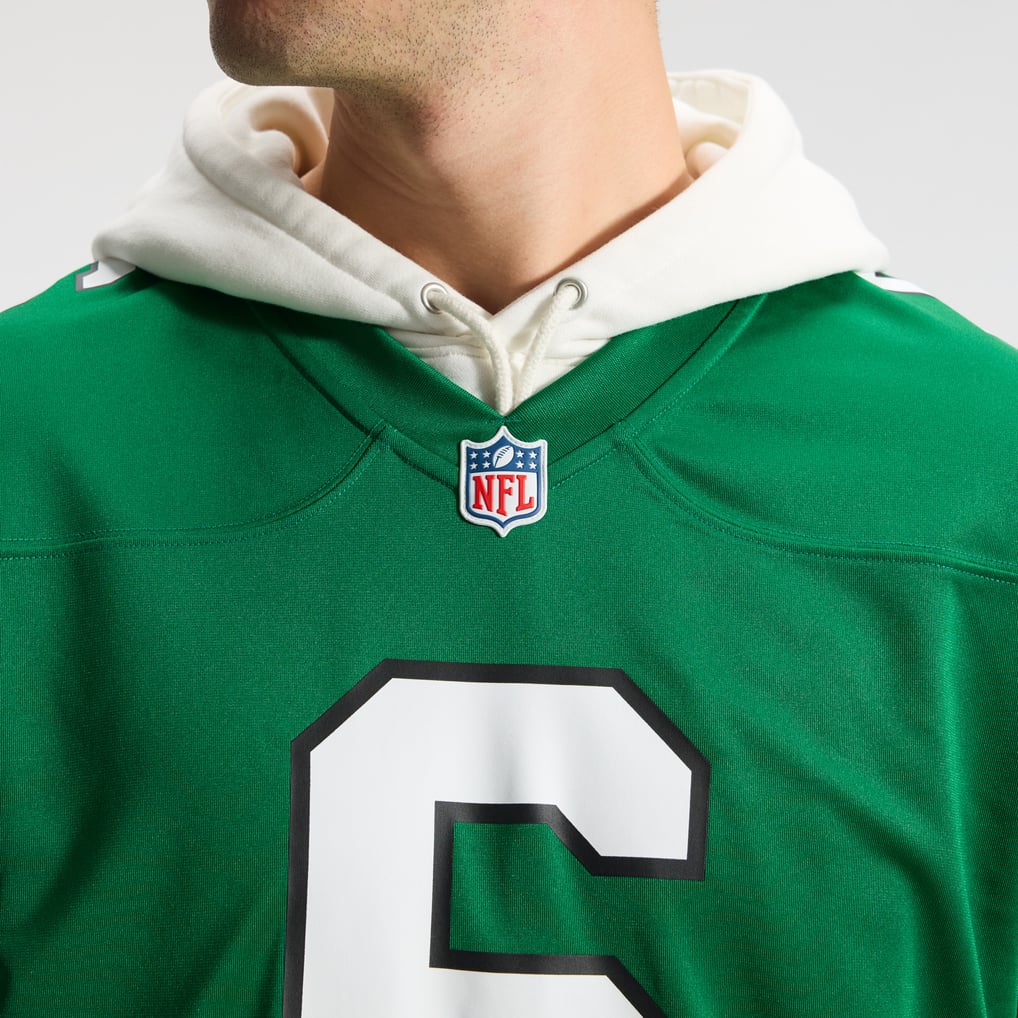 Men's Philadelphia Eagles DeVonta Smith Nike Kelly Green Alternate Game Player Jersey - Image 10