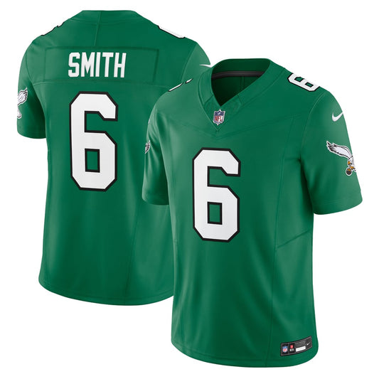 Men's Philadelphia Eagles DeVonta Smith Nike Kelly Green Vapor F.U.S.E. Limited Jersey - Image 1