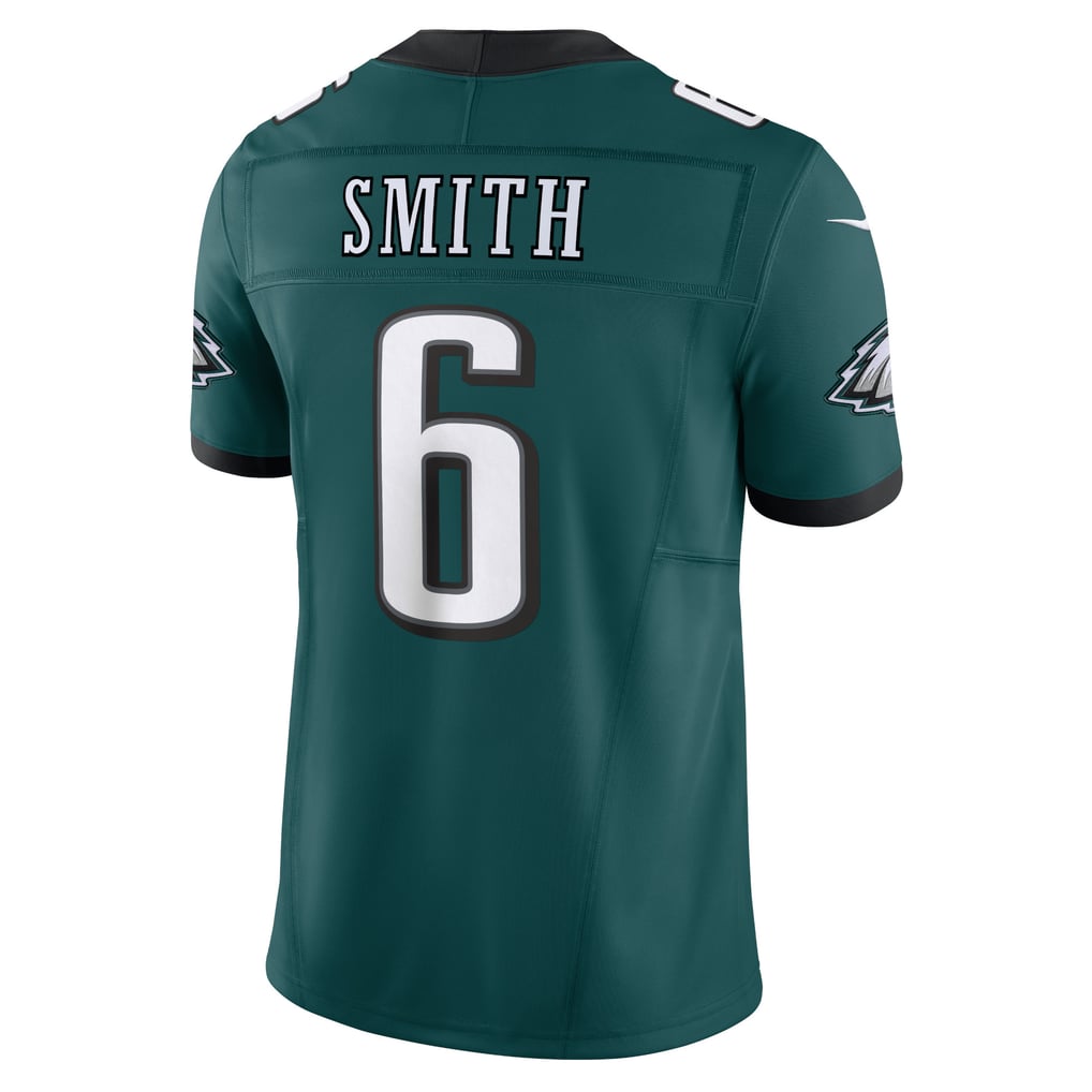 Men's Philadelphia Eagles DeVonta Smith Nike Midnight Green Vapor F.U.S.E. Limited Jersey - Image 4