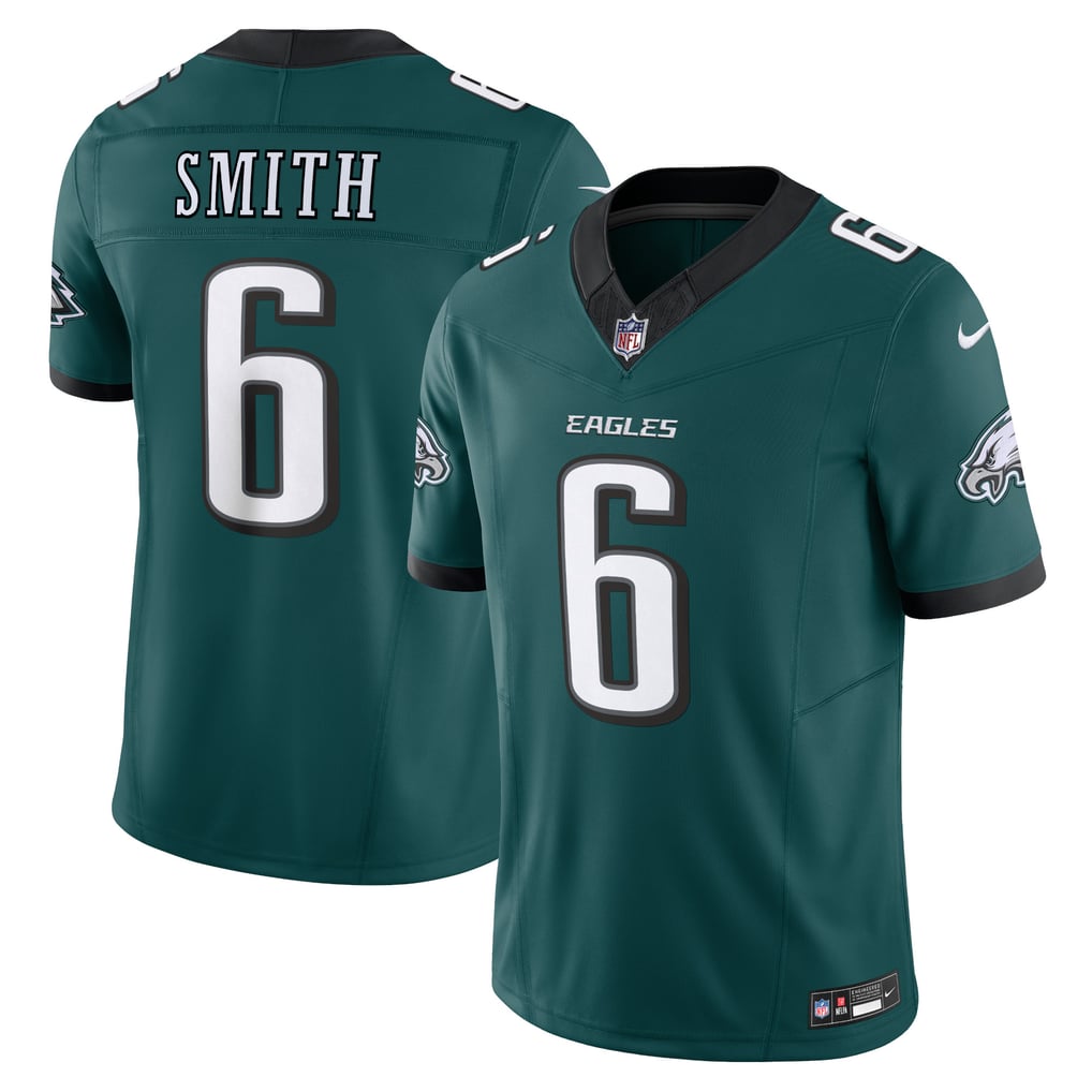 Men's Philadelphia Eagles DeVonta Smith Nike Midnight Green Vapor F.U.S.E. Limited Jersey - Image 1