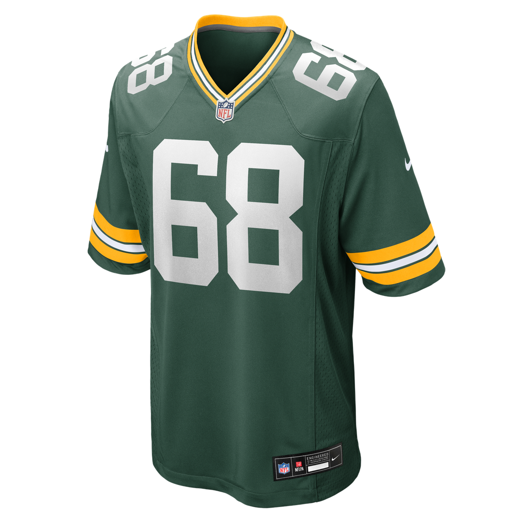 Men's Green Bay Packers Dillon Wade Nike Green Team Game Jersey - Image 5