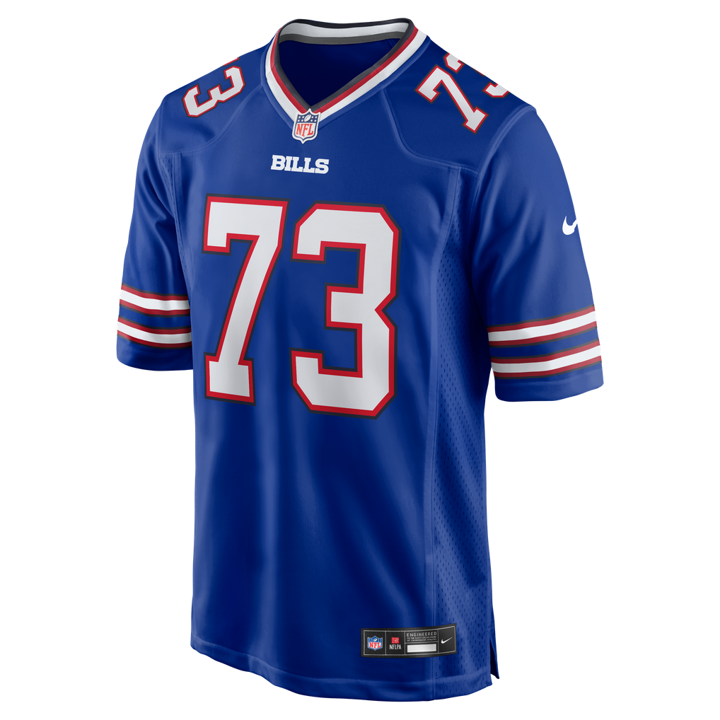 Men's Buffalo Bills Dion Dawkins Nike Royal Game Player Jersey - Image 3