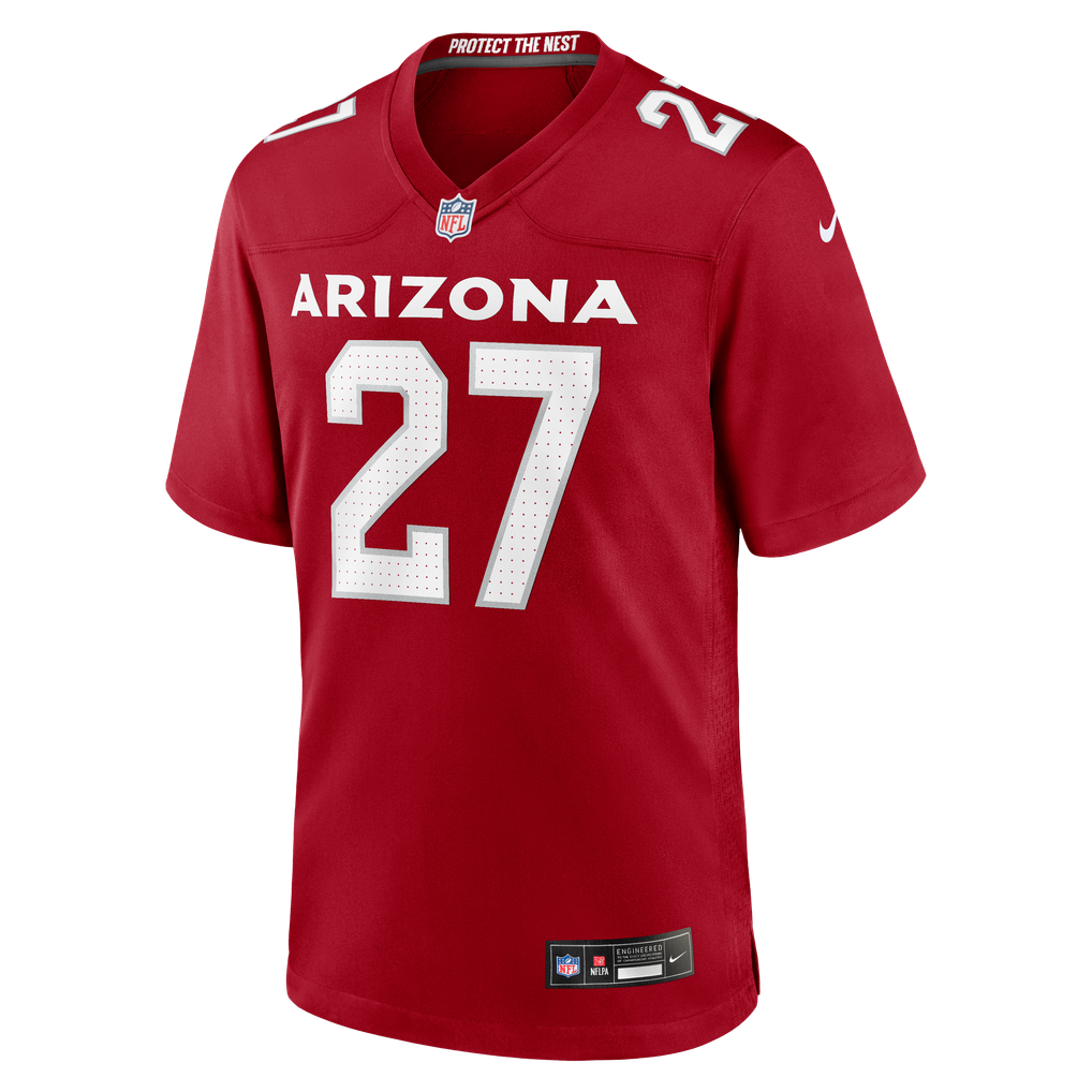 Men's Arizona Cardinals Divaad Wilson Nike  Cardinal Team Game Jersey - Image 3