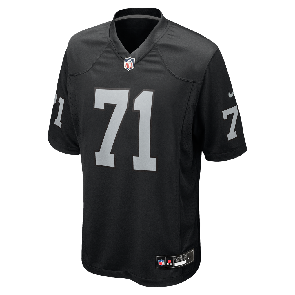 Men's Las Vegas Raiders DJ Glaze Nike  Black Team Game Jersey - Image 3