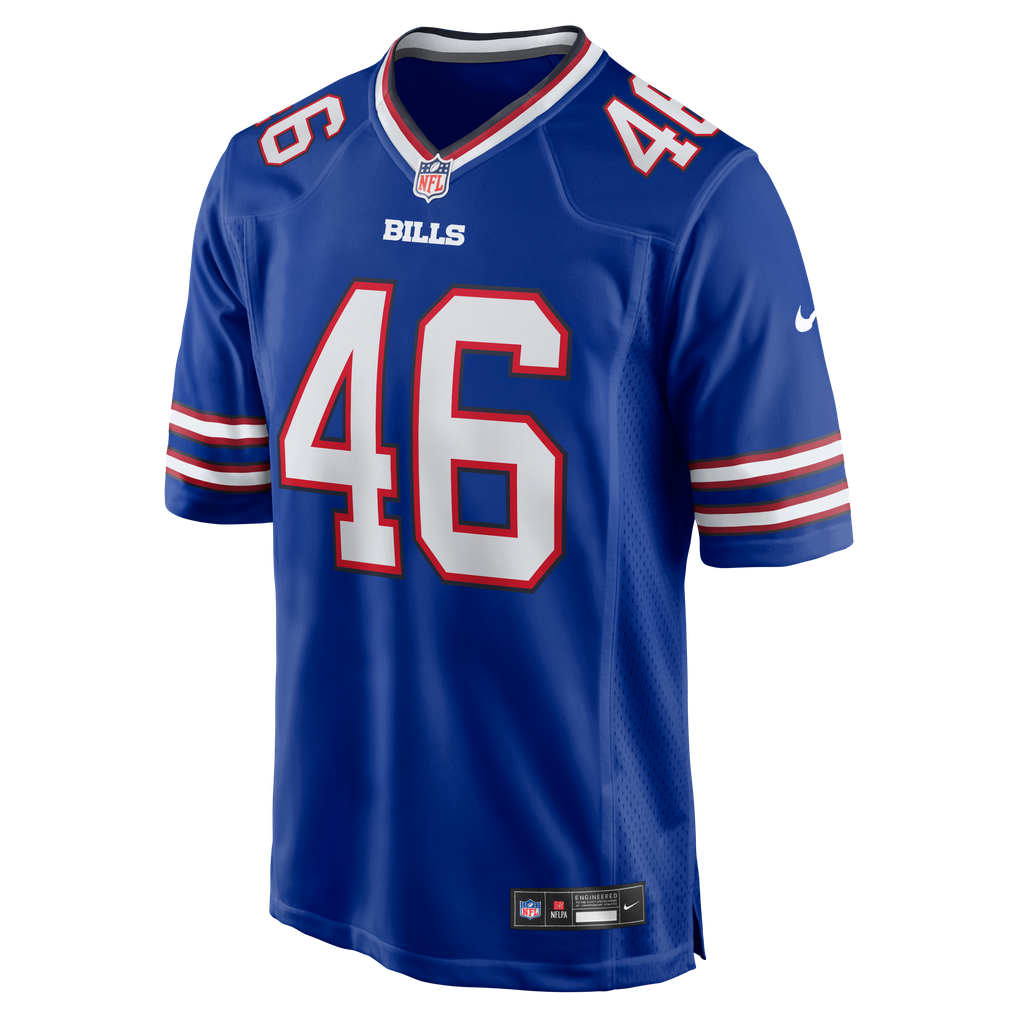 Men's Buffalo Bills DJ Miller Jr. Nike Royal Team Game Jersey - Image 5