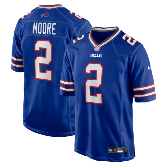 Men's Buffalo Bills D.J. Moore Nike Royal Game Jersey - Image 1