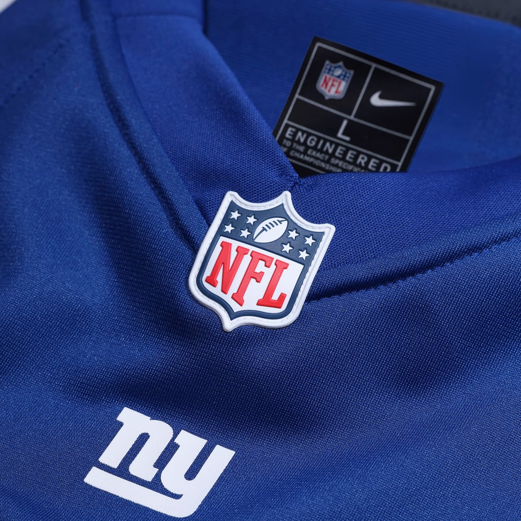 Men's New York Giants D.J. Reader Nike Royal Game Jersey - Image 7