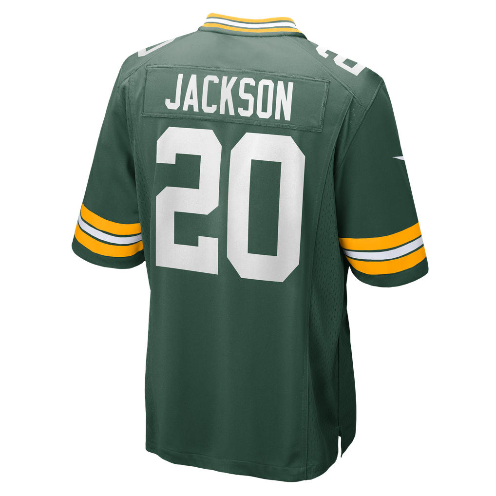 Men's Green Bay Packers Domani Jackson Nike Green Team Game Jersey - Image 6