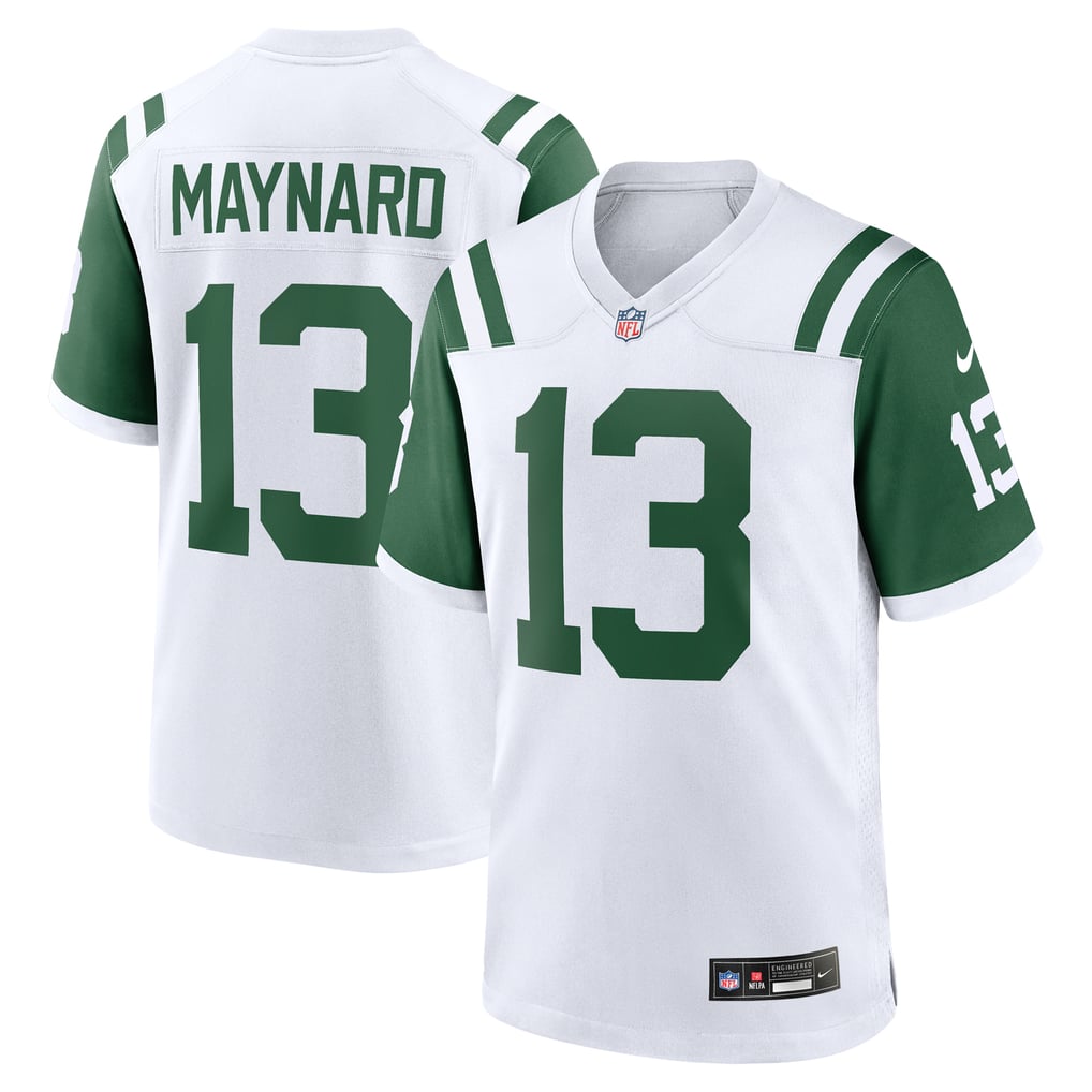 Men's New York Jets Don Maynard Nike White Retired Player Alternate Game Jersey - Image 2