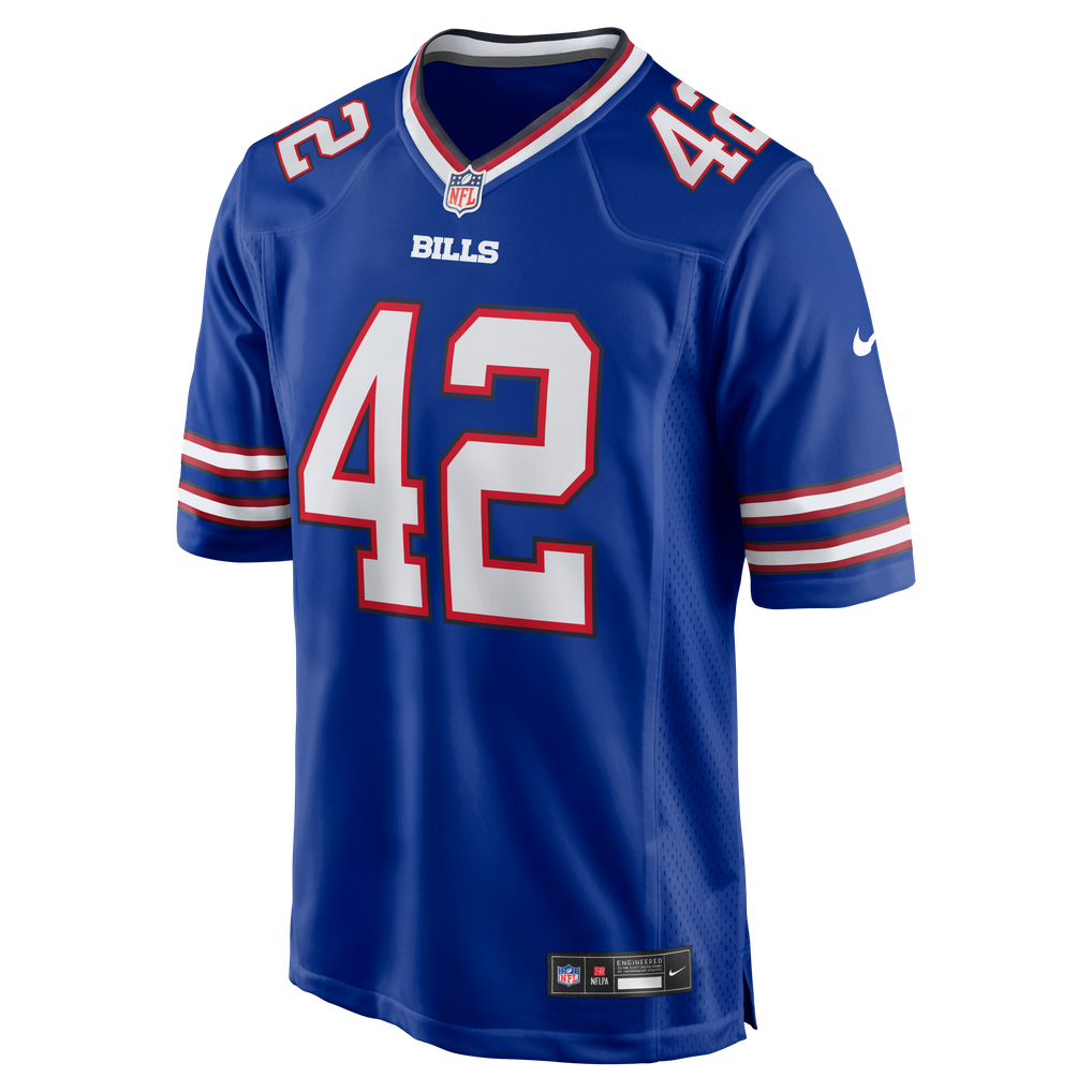 Men's Buffalo Bills Dorian Williams Nike Royal Home Game Jersey - Image 3