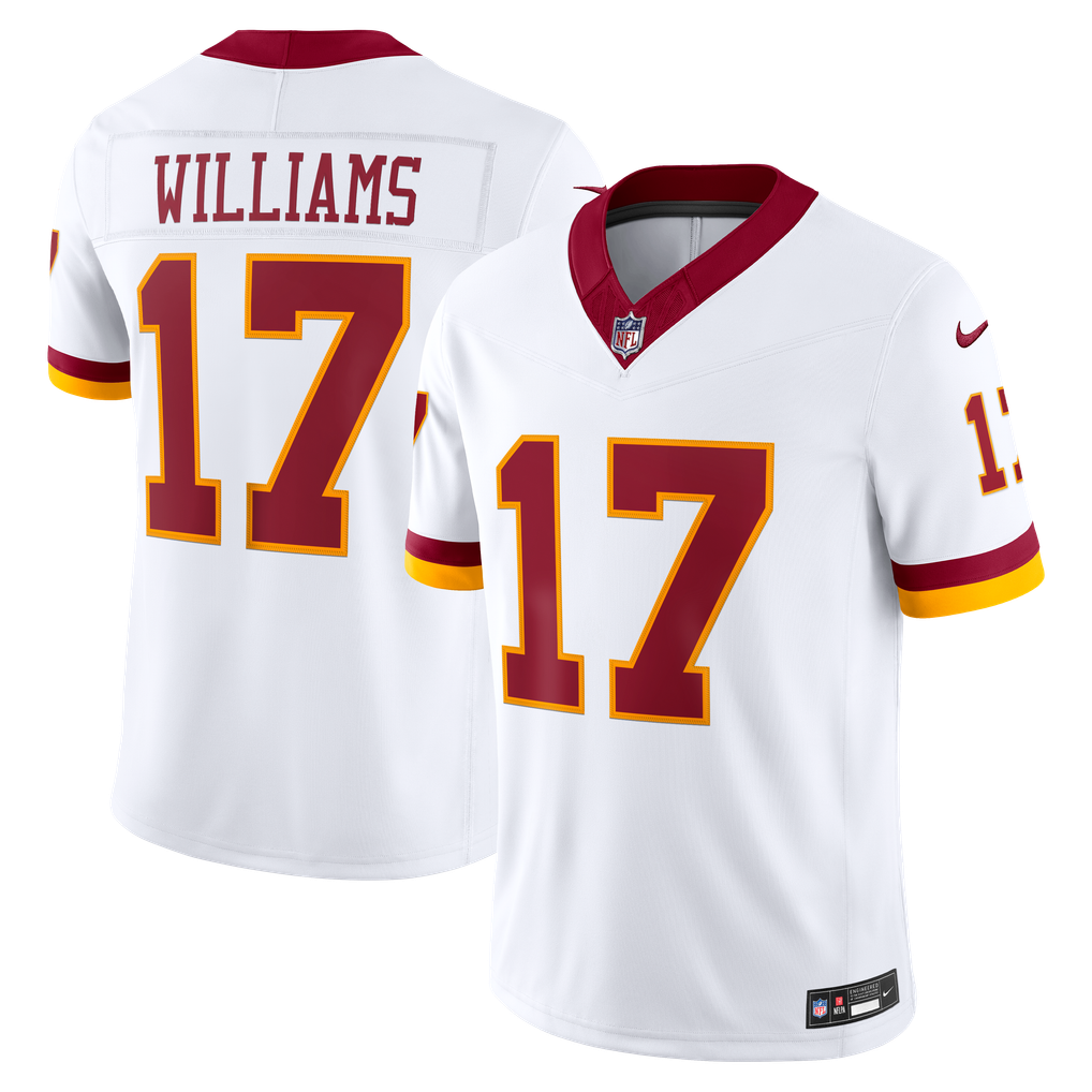 Men's Washington Commanders Doug Williams Nike White Vapor F.U.S.E. Stitched Retired Limited Jersey - Image 2