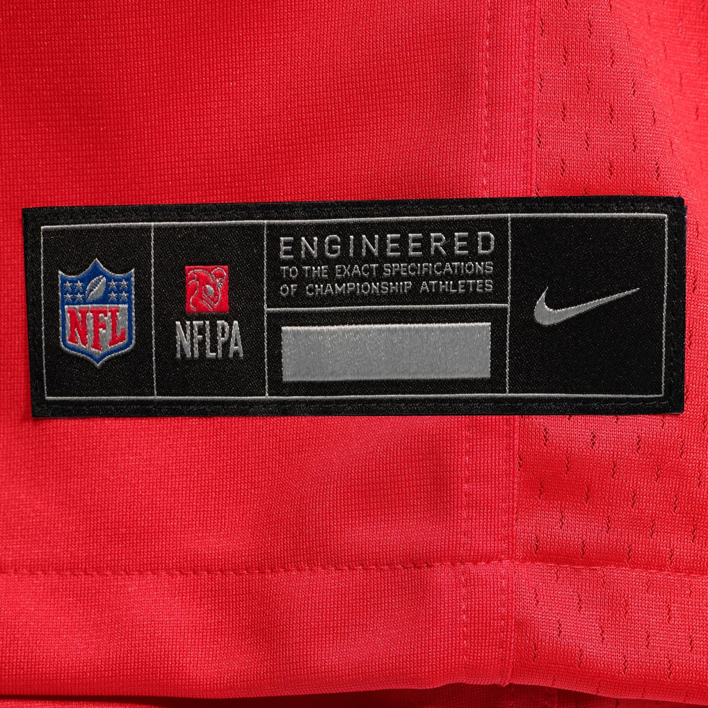 Men's New England Patriots Drake Maye Nike Red  Player Game Jersey - Image 7