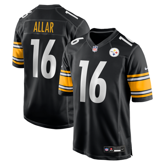 Men's Pittsburgh Steelers Drew Allar Nike Black Game Jersey - Image 1