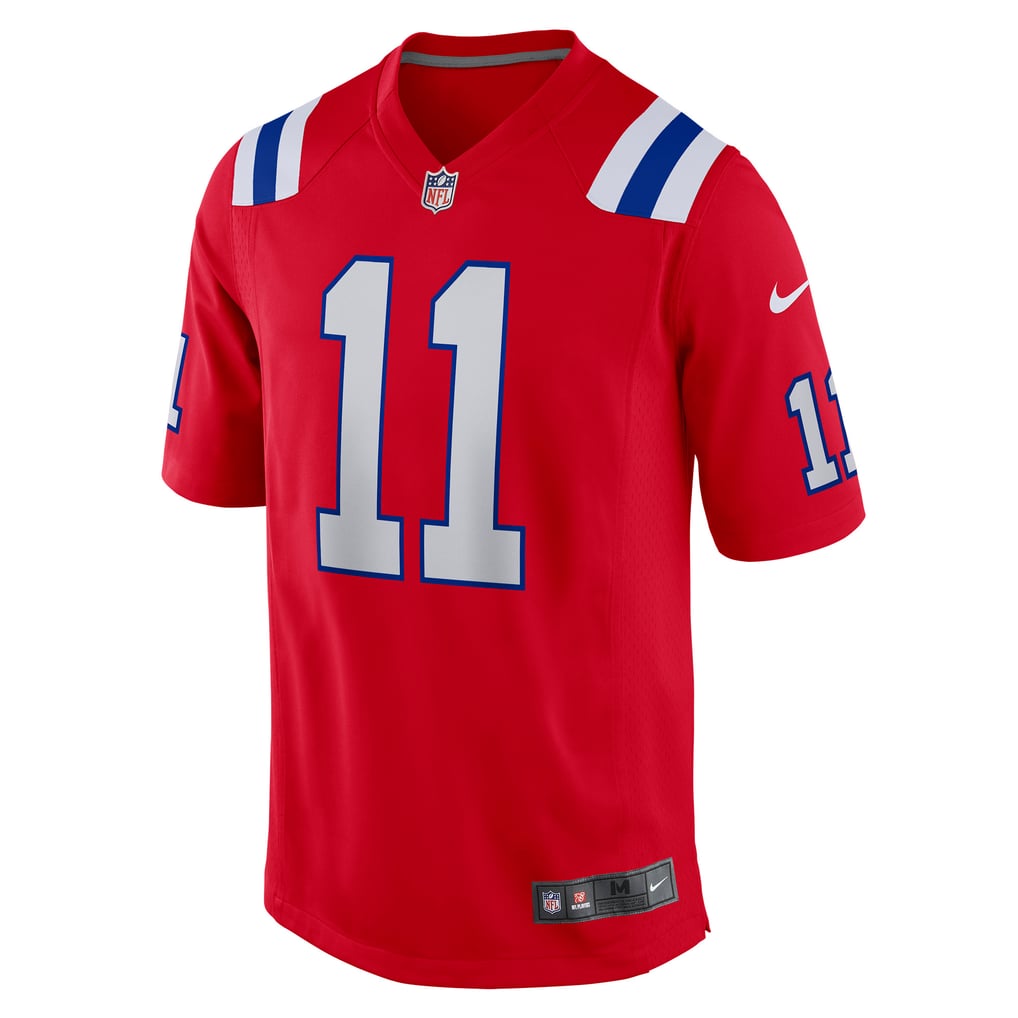 Men's New England Patriots Drew Bledsoe Nike Red Retired Player Alternate Game Jersey - Image 3