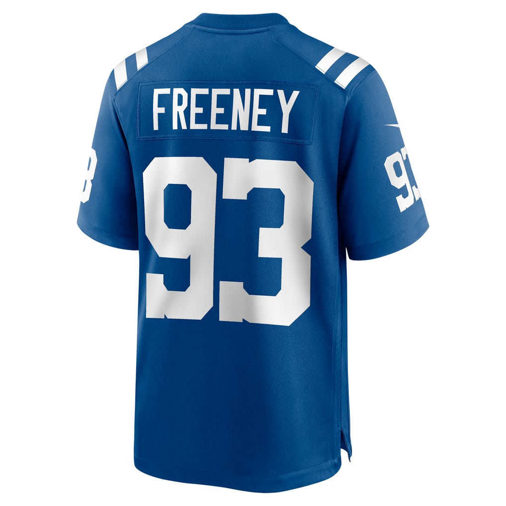 Men's Indianapolis Colts Dwight Freeney Nike  Royal Team Retired Player Game Jersey - Image 4