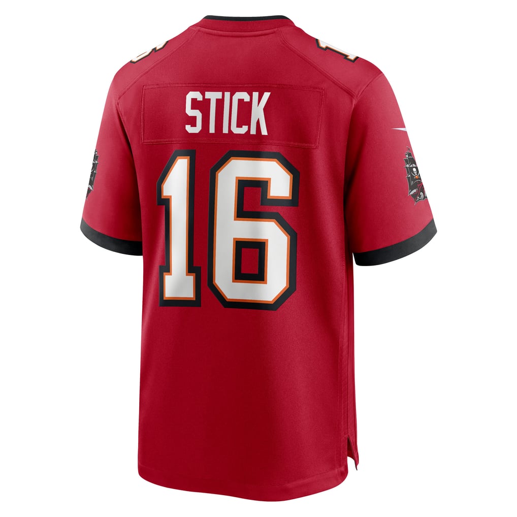 Men's Tampa Bay Buccaneers Easton Stick Nike Red Team Game Jersey - Image 6