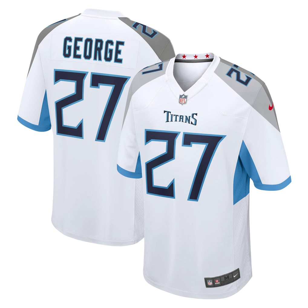 Men's Tennessee Titans Eddie George Nike White Retired Player Game Jersey - Image 1