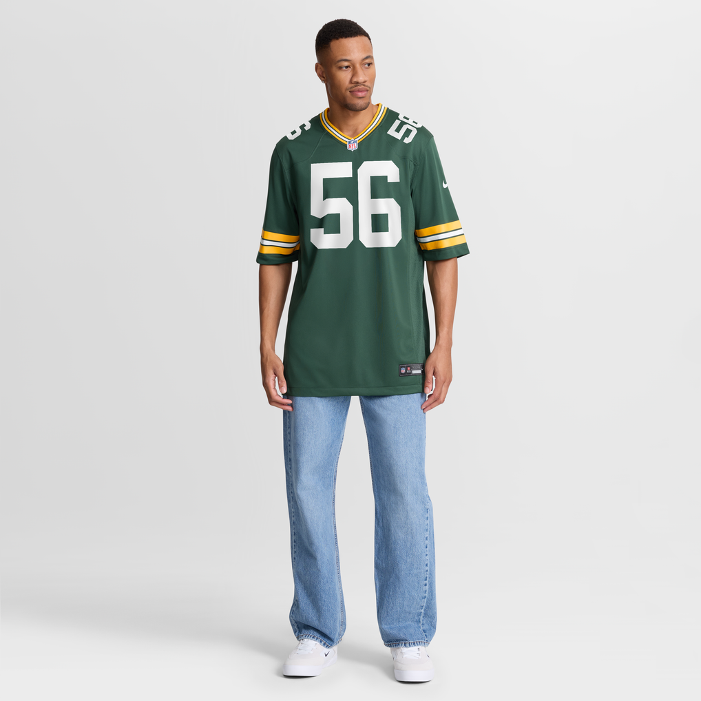 Men's Green Bay Packers Edgerrin Cooper Nike  Green  Game Jersey - Image 8