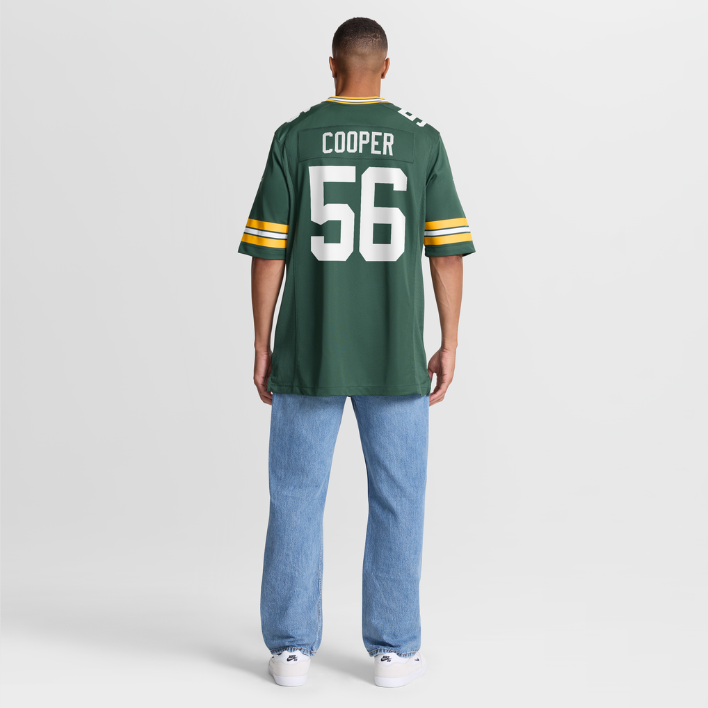Men's Green Bay Packers Edgerrin Cooper Nike  Green  Game Jersey - Image 9