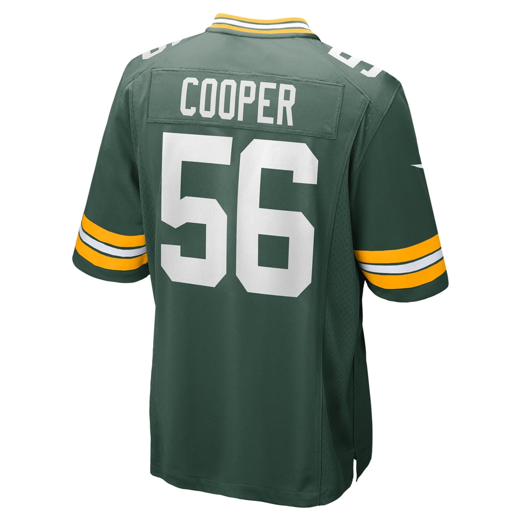 Men's Green Bay Packers Edgerrin Cooper Nike  Green  Game Jersey - Image 4