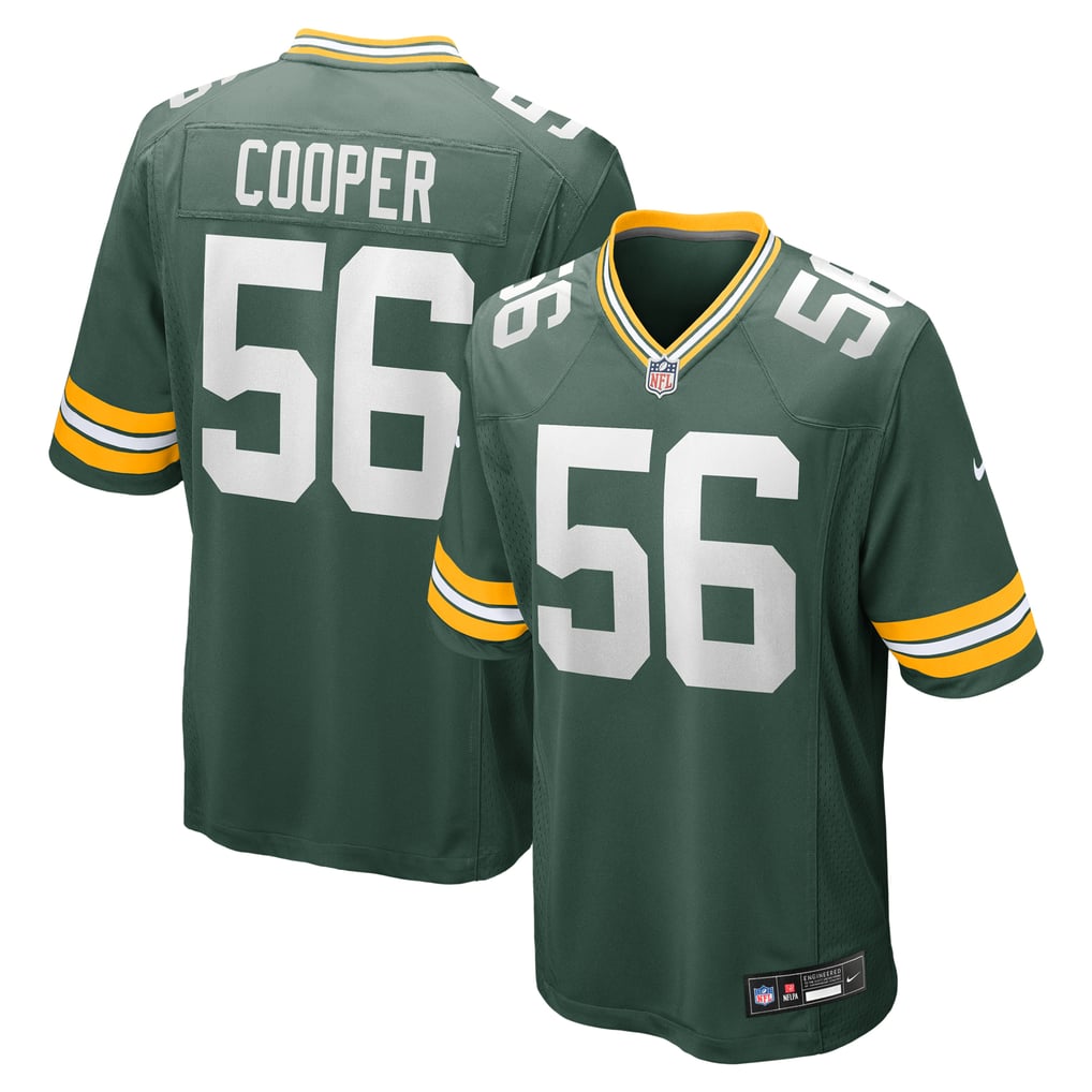 Men's Green Bay Packers Edgerrin Cooper Nike  Green  Game Jersey - Image 1