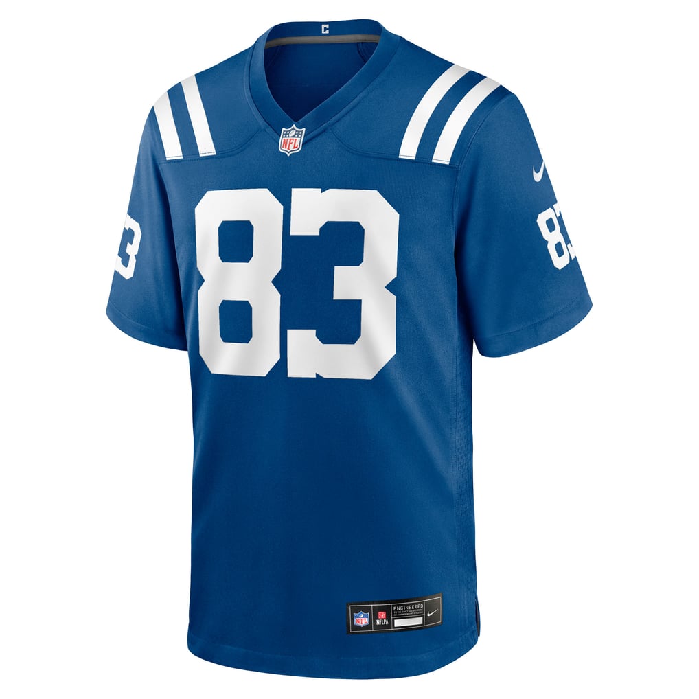 Men's Indianapolis Colts Eli Pancol Nike  Royal Team Game Jersey - Image 3