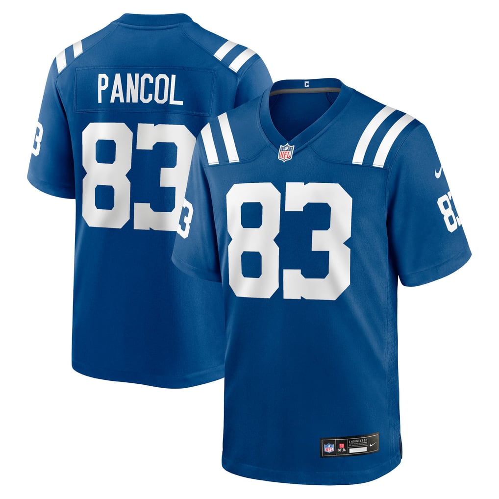 Men's Indianapolis Colts Eli Pancol Nike  Royal Team Game Jersey - Image 1