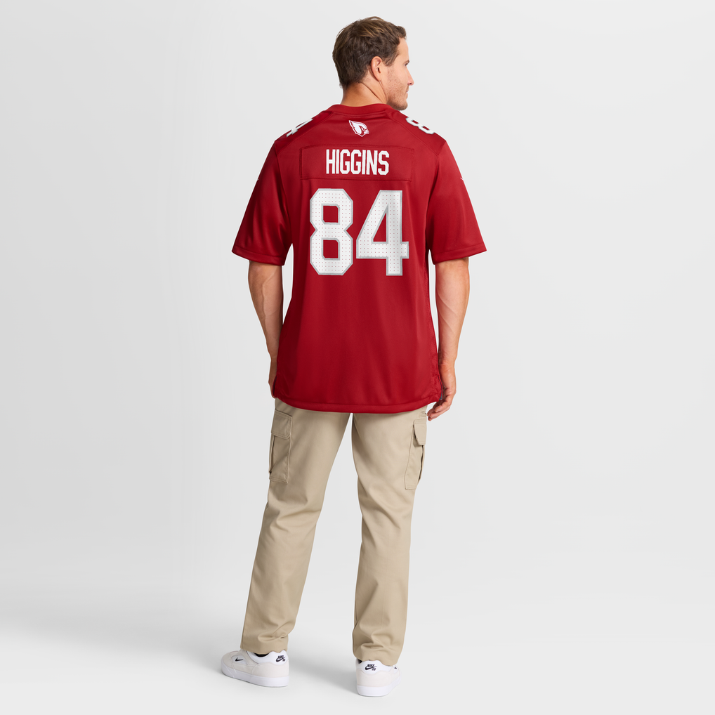 Men's Arizona Cardinals Elijah Higgins Nike  Cardinal Team Game Jersey - Image 9