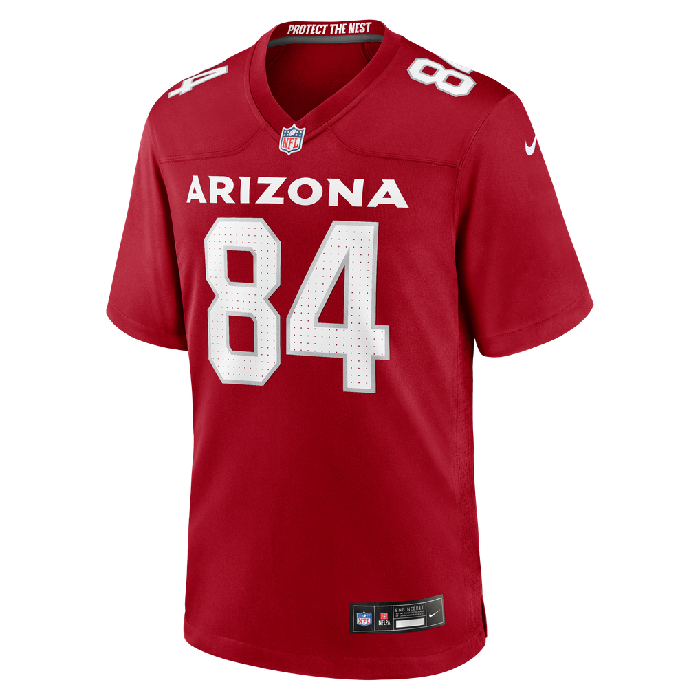 Men's Arizona Cardinals Elijah Higgins Nike  Cardinal Team Game Jersey - Image 3