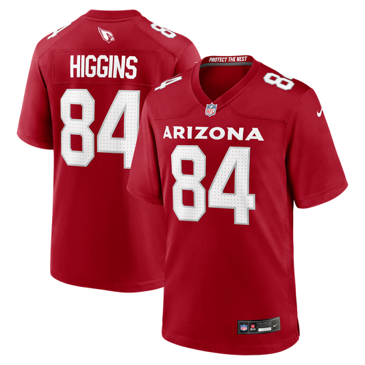Men's Arizona Cardinals Elijah Higgins Nike  Cardinal Team Game Jersey - Image 1