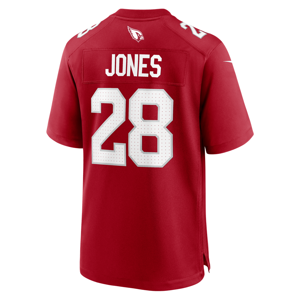 Men's Arizona Cardinals Elijah Jones Nike  Cardinal Team Game Jersey - Image 4