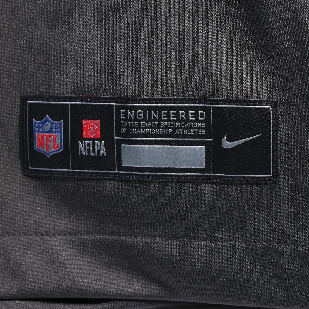 Men's Tampa Bay Buccaneers Emeka Egbuka Nike Pewter Alternate Game Player Jersey - Image 7