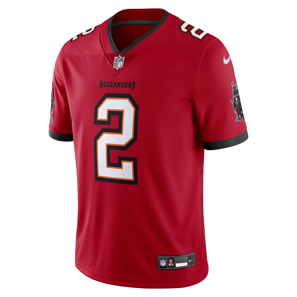 Men's Tampa Bay Buccaneers Emeka Egbuka Nike Red Vapor Untouchable Stitched Limited Jersey - Image 3