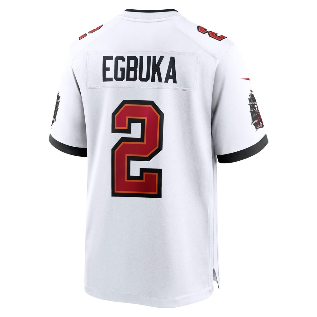 Men's  Tampa Bay Buccaneers Emeka Egbuka Nike White  Game Jersey - Image 4