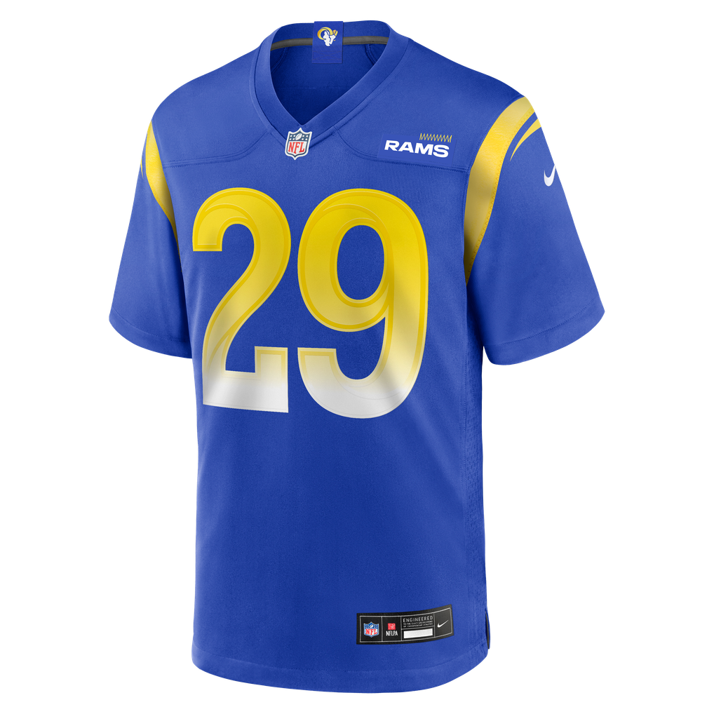 Men's Los Angeles Rams Eric Dickerson Nike Royal Game Retired Player Jersey - Image 3