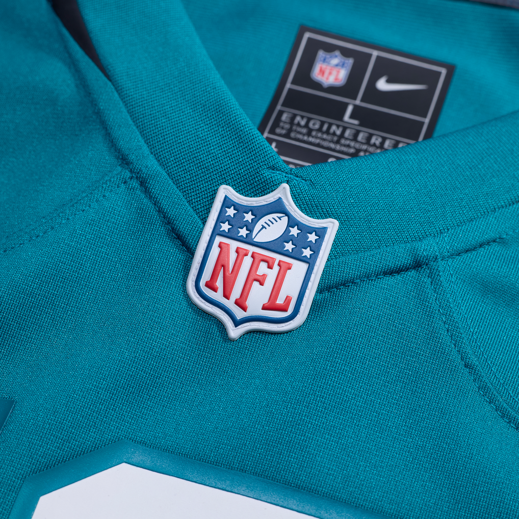 Men's Jacksonville Jaguars Eric Murray Nike  Teal Team Game Jersey - Image 5