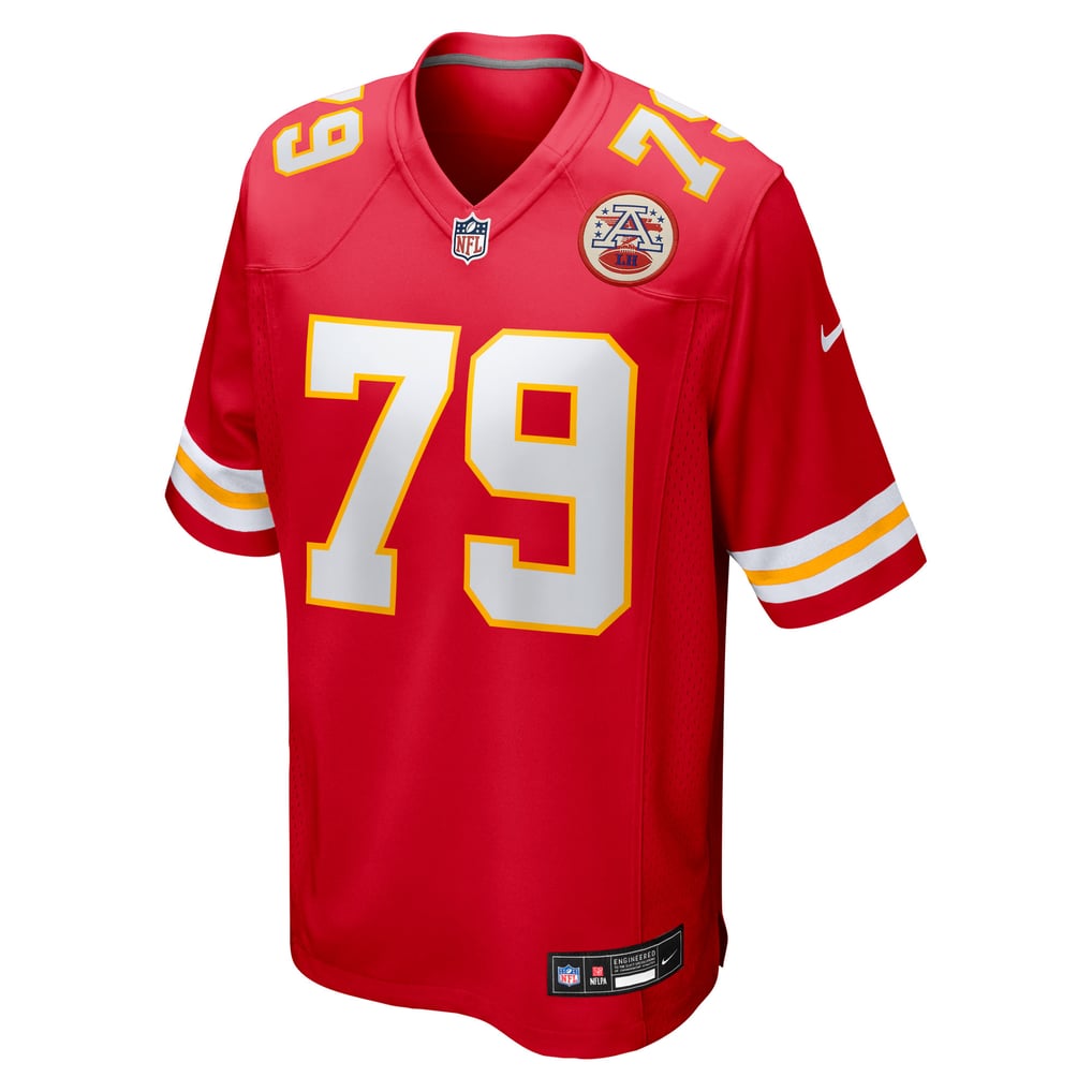 Men's Kansas City Chiefs Esa Pole Nike  Red Team Game Jersey - Image 3