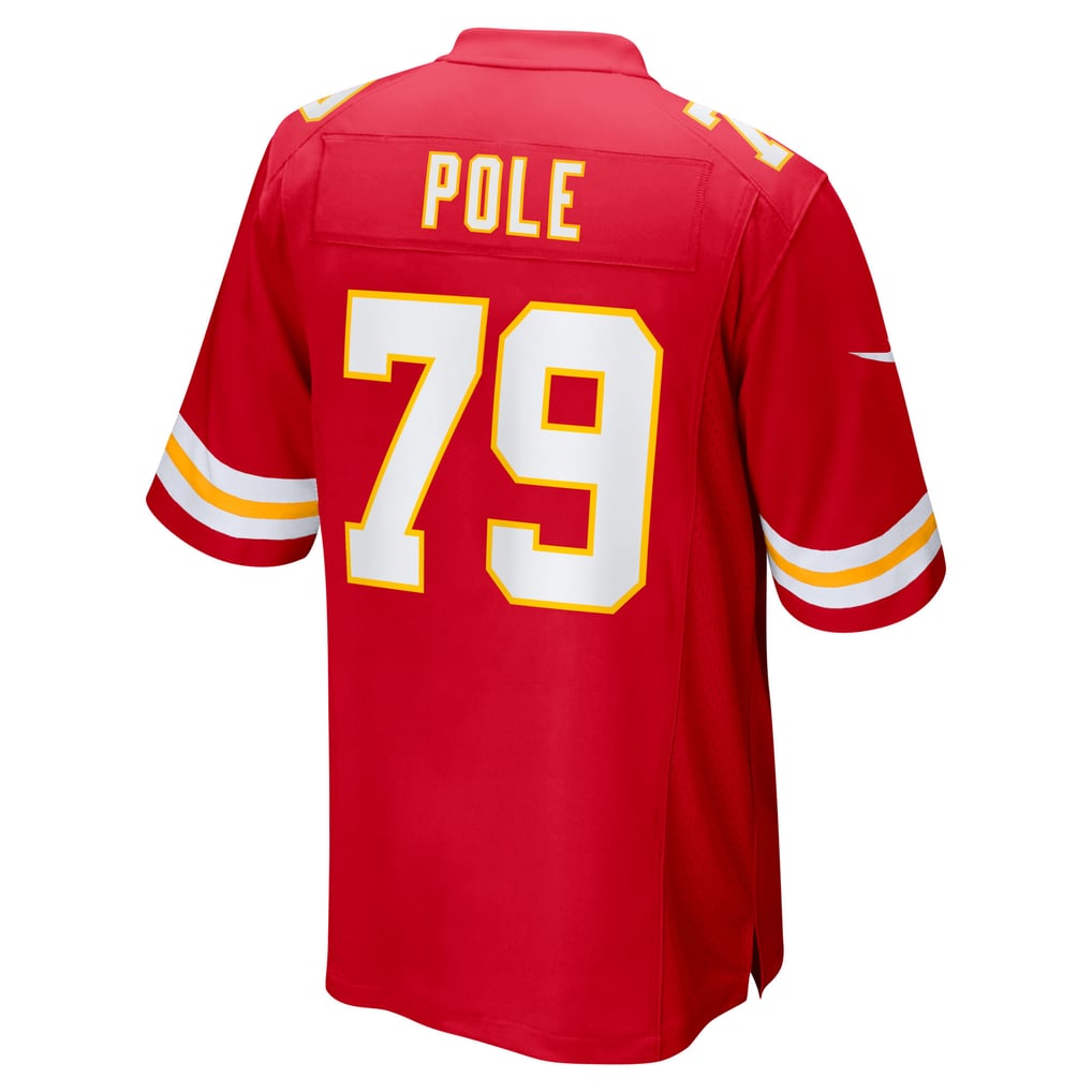 Men's Kansas City Chiefs Esa Pole Nike  Red Team Game Jersey - Image 4