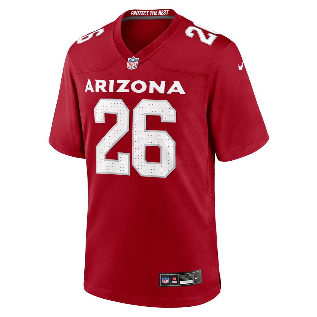 Men's Arizona Cardinals Evan Hull Nike Cardinal Team Game Jersey - Image 5