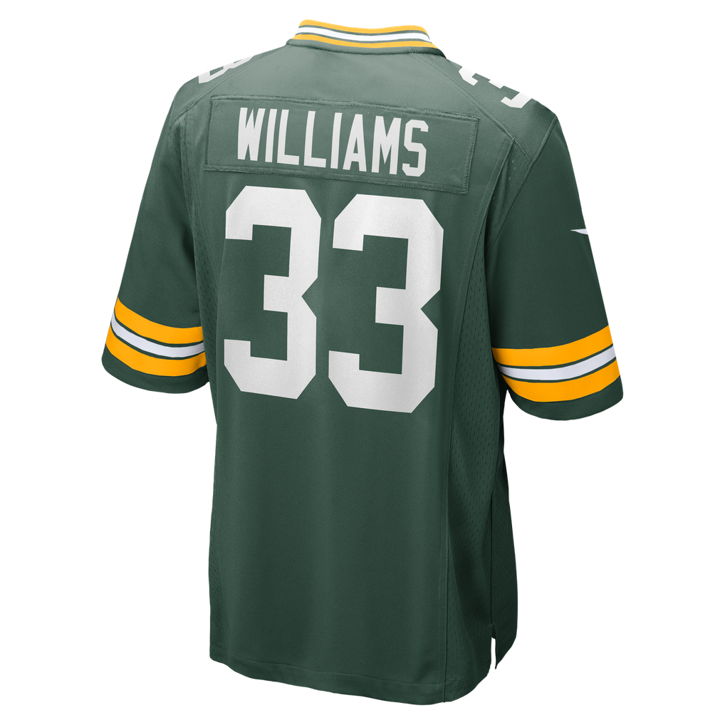 Men's Green Bay Packers Evan Williams Nike  Green  Game Jersey - Image 4