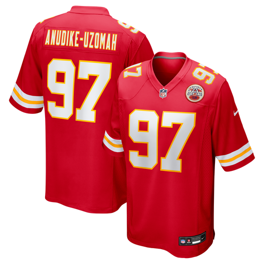 Men's Kansas City Chiefs Felix Anudike-Uzomah Nike Red  Game Jersey - Image 1