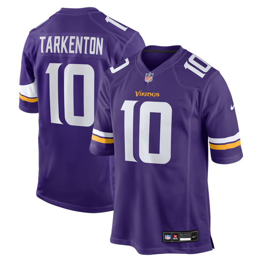 Men's Minnesota Vikings Fran Tarkenton Nike Purple Game Retired Player Jersey - Image 1